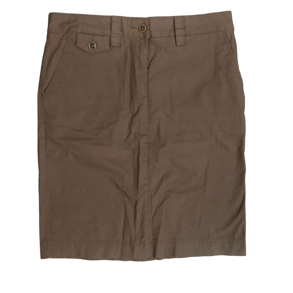 Sporty Mini Skirt Size 4 - Originals by Nicole Miller - brown women’s skirt
